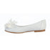 Lito Girls White Rhinestone Flower Special Occasion Dress Shoes 5-10 Toddler - SophiasStyle.com